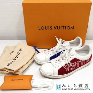 質屋 LV ルイヴィトン MS0178 ルクセンブルグ・ライン スニーカー 8 サイズ 26.5 靴 シューズ LOUIS VUITTON 23s1086-1 みいち質店