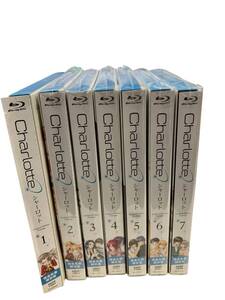 お01-098aY//【新古品】Charlotte シャーロット Blu-ray全巻セット 1巻のみ開封品 完全生産限定版