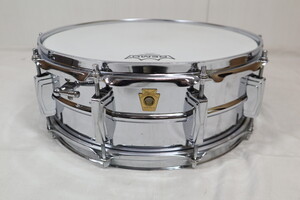 VINTAGE Ludwig 1960s Supraphonic Snare L400 14x5　Pre-Serial Keystone Badge