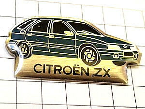 ピンバッジ・シトロエンZX車 CITROEN FRANCE◆フランス限定ピンズ◆レアなヴィンテージものピンバッチ