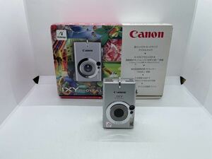 zA#43 Canon IXY DIGITAL400 デジタルカメラ デジカメ シルバー コンパクトデジタルカメラ キャノン 中古 現状品 箱付き