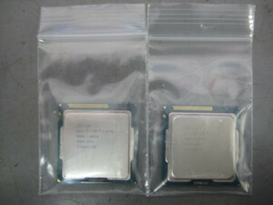 中古品!!!CPU Intel Corei7-3770×2枚 セット!!