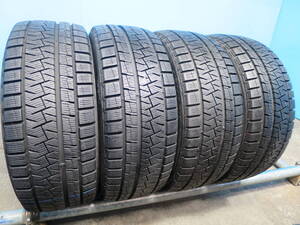 215/45R17 91Q ◆ピレリ ICE ASIMMETRICO PLUS◆ 4本 A1495 スタッドレス