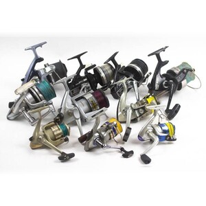 【ジャンク】リールまとめ SHIMANO シマノ SUPER AERO Spin Joy SUPER AERO 5000 DROP SPIN DS-3000 釣具 手巻 リール 10点セット #18931