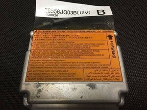 AB2711 インフィニティーエアバッグ コンピューター ECU リビルト　エアーバック エアバック 988206WJ0A