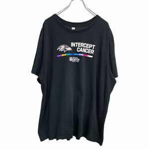 NIKE 半袖 プリント Tシャツ 3XLサイズ ナイキ ドライフィット ビッグサイズ ブラック メキシコ製 古着卸 アメリカ仕入 t2407-3600