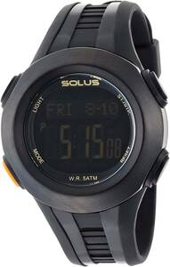 SOLUS [ソーラス] スポーツウォッチ 最大心拍数 平均心拍 腕時計 Pro101 正規輸入品 ブラック