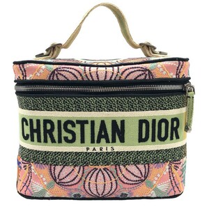 クリスチャン・ディオール Christian Dior バニティバッグ キャンバス その他バッグ レディース 中古