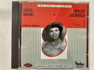 CD Hadda Brooks Swingin the boogie CDCHM889