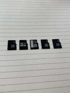 4GB MicroSDカード　5枚セット