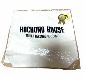 美品 細野晴臣 /HOCHONO HOUSE 50周年 ×タワーレコード キャンバス　トートバッグ　バッジ付 日本製