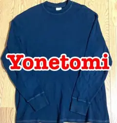 Yonetomi NEW BASIC GARMENT DYED ワッフルT