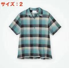 SUGARHILL RAYON PLAID レーヨンシャツ オンブレチェック