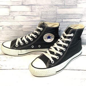 R7280bL CONVERSE ALL STAR コンバース オールスター ハイカットスニーカー キャンバス ブラック×ホワイト レディース 23.5cm 