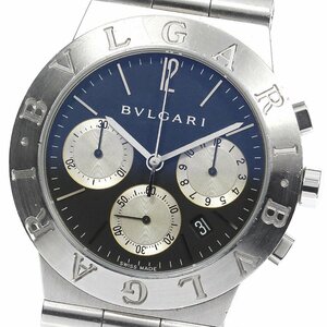 ブルガリ BVLGARI CH35S ディアゴノ スポーツ クロノグラフ クォーツ メンズ _765109【ev10】