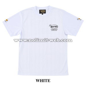 ベイツ BAT-S55M (ホワイト　Lサイズ) メンズ Tシャツ BATES 吸湿速乾 Cool-Tex 　