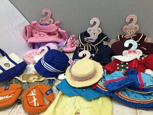 ◇ディズニー TDS ダッフィー シェリーメイ ぬいぐるみコスチューム 7点 周年ほか 1H43 【80】