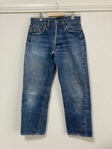 雰囲気○ 70s Levis リーバイス 501 BIGE デニムパンツ リペア ビンテージ W31L30☆60s 50s 505 66前期 赤耳 XX 大戦