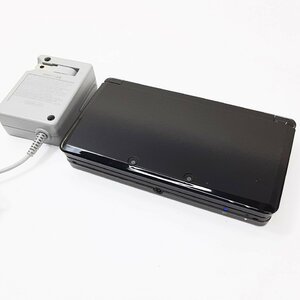 Nintendo 任天堂 ニンテンドー 3ds 本体 CTR-001 ブラック 初期化済 タッチペン 純正充電器付き