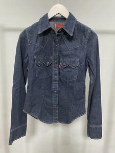 美品リーバイスLevi’s◆長袖デニムジャケットGジャンシャツトップスレディース