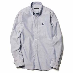 SOPHNET.OXFORD B.D SHIRT/ uniform experimentソフネットNavy紺S