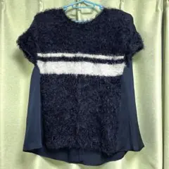 BOOKSHOP ふわふわ可愛い　Ａラインシルエットtops