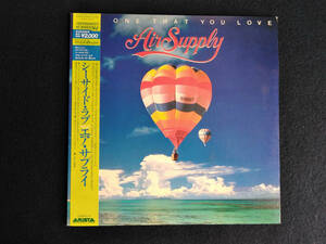 AIR SUPPLY　　エア・サプライ　シーサイド・ラブ　来日記念盤　初回ペパーミント・カラー・レコード　帯付き