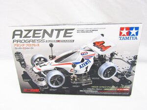 未組立 AZENTE PROGRESS SUPER-Ⅱ CHASSIS アゼンテ プログレス スーパーⅡシャーシ 上級者向け限定モデル ミニ四駆限定 中古品 ◆9877