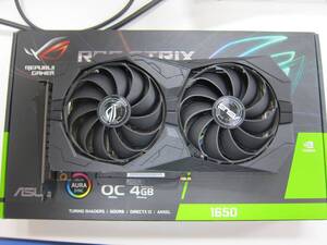 【中古品】ASUS ROG-STRIX-GTX1650-O4GD6-GAMING