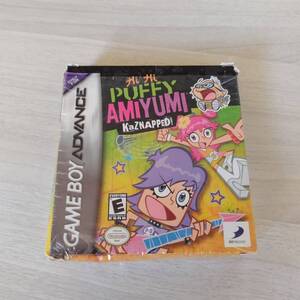 ★海外版　GBA　Hi Hi Puffy AmiYumi Kaznapped!　ハイハイ パフィー アミユミ カズナップ　　箱説付き　　何本でも同梱可★