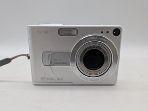 送料無料 1円スタート CASIO EXILIM EX-Z40 コンパクトデジタルカメラ カシオ エクシリム デジカメ シルバー SILVER 銀