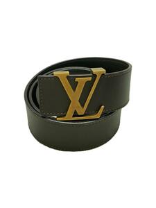 LOUIS VUITTON◆サンチュール・LVイニシアル40MM_ユタ_BRW/-/BRW/メンズ