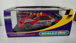 スケーレックストリック 1/32 スロットカー 日産 スカイライン GTR　 ザナヴィ ニスモ 　SCALETRIC Skyline Xanavi Nismo 　