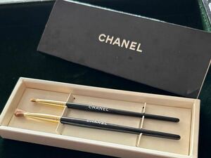 CHANEL シャネル リップブラシ メイクブラシ マルチブラシ　2本セット　ブラシ ノベルティ 非売品