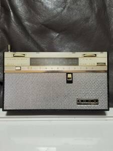 レア1960年型 SONY MODEL:TR-815-B AM/SW 2バンド SUPER SENSITIVE 8石トランジスターラジオ 