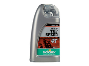 デイトナ 97800 MOTOREX モトレックス TOP SPEED 4T 4サイクルガソリン エンジンオイル 15W50 1L