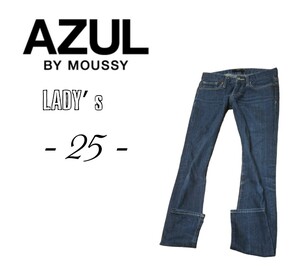 レディース25◇AZUL by moussy◇デニムパンツ