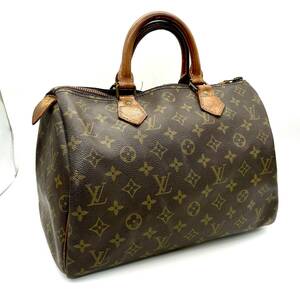 AY1716■LOUIS VUITTON ルイヴィトン LV モノグラム スピーディ30 Bag バッグ 鞄 ハンドバッグ ミニ ボストン ブランド SA 822