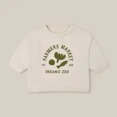 organic zoo スウェット 2-3y