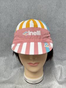 【新品未使用】cinelli（チネリ) サイクルキャップ NCMC 2018 Cap ピンク ノルディックサイクルメッセンジャー2018 オフィシャルキャップ