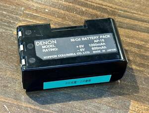 DENON DTR-100P DAT専用Ni-Cd battery AP-16 中古品