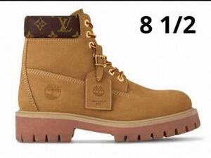 Louis Vuitton × Timberland レザーアンクルブーツ　8.5