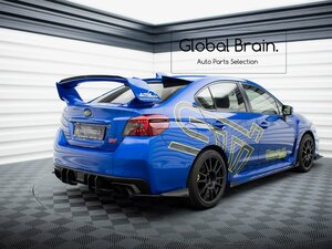 スバル WRX STI VAB リア サイド スプリッター スパッツ + ウィングレット/スポイラー アンダー ディフューザー レーシング