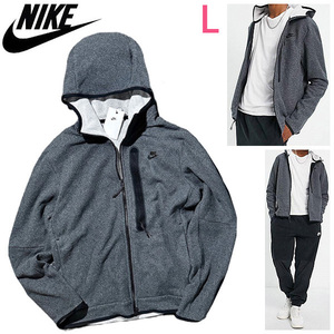 定価1.8万 新品 L ナイキ テックフリース ウインタライズド フルジップ パーカー NIKE TECH FLEECE■ジャケット 厚手 スウェットDQ4802-010