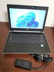 B15 美品 動作品 HP ProBook 430 G5 Core i5 第8世代 (8250U)◆メモリ8GB◆超高速M.2 SSD56GB◆13.3インチ HD◆Win11 Office 2021