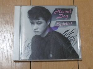 CDアルバム★ハウンドドッグ HOUND DOG / SPIRITS!★ff(フォルティシモ),Bad Boy Blues,エンドレス サマー,Magic,Knock ME Tonight,Danger 