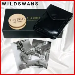 【WILDSWANS】ワイルドスワンズ サドルレザー コイン&カードケース 黒