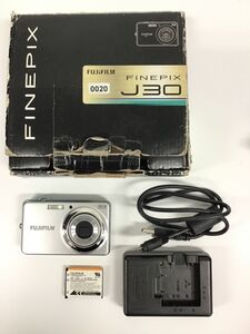 0020 【動作品】 FUJIFILM 富士フイルム FINEPIX J30 コンパクトデジタルカメラ