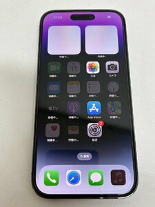 1441　ドコモ iPhone 14 Pro 256GB ディープパープル MQ1E3J/A 中古 判定〇 SIMロック解除済み