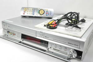 ★期間限定即決祭★超絶美品 パナソニック DMR-EH75V VHS⇔DVD⇔HDD ダビOKビデオデッキ！純正リモ付 説明書有！ダビ動作写真有♪